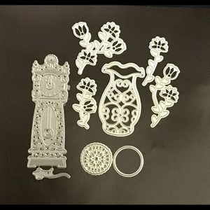 Bundle of 9 dies for‎ card making and scrapbooking.